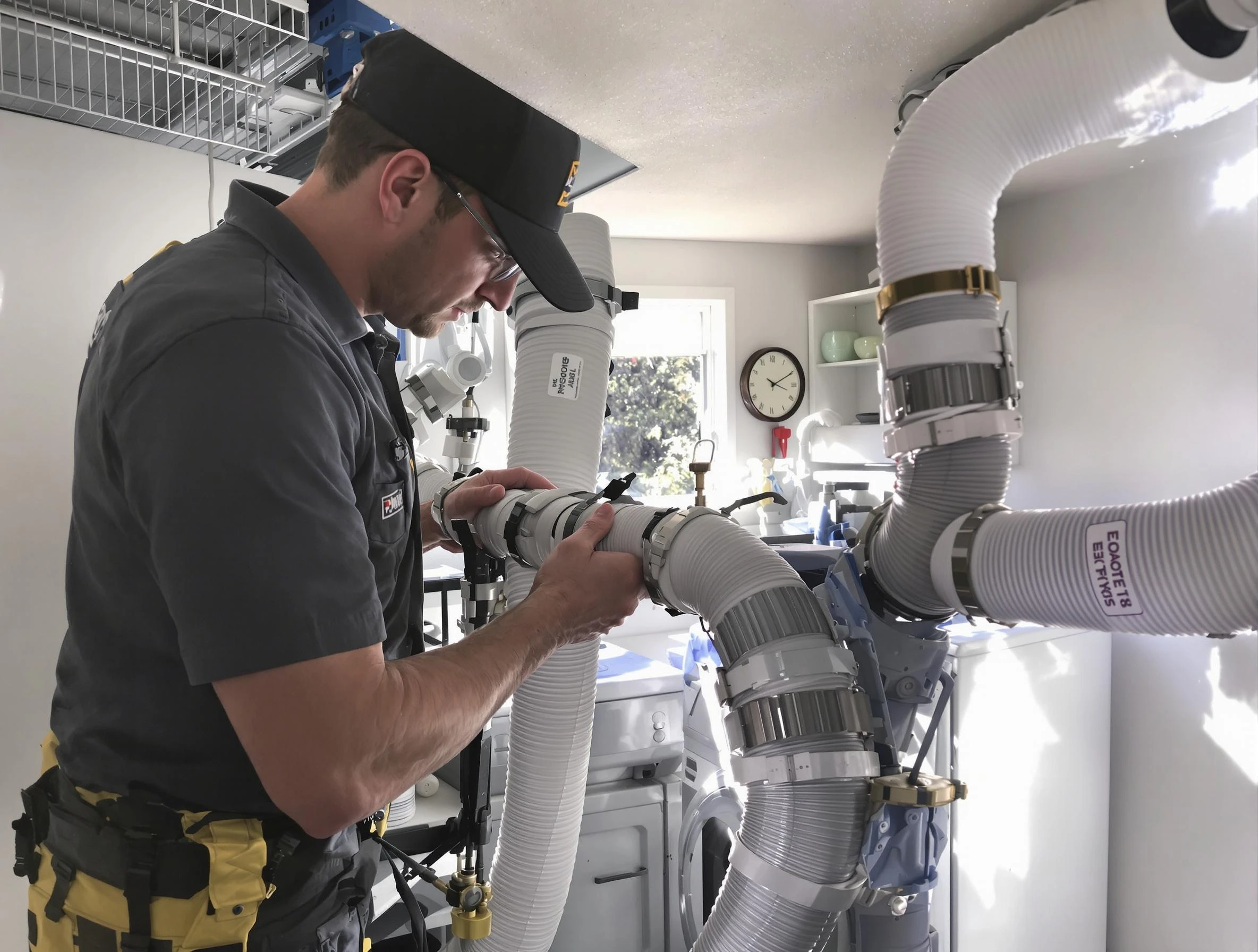 Dryer Vent Hose Installation in Brentwood