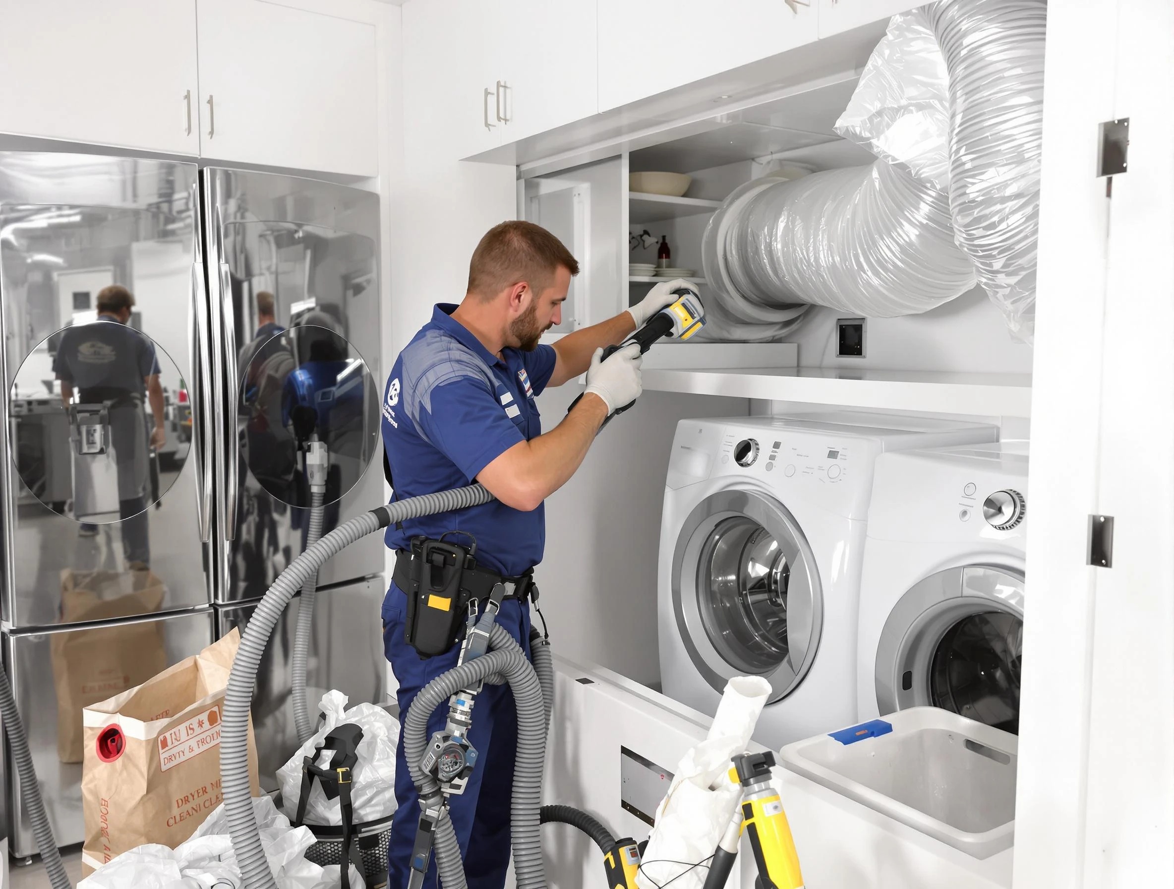 Professional duct cleaning by Brentwood Dryer Vent Cleaning in Brentwood